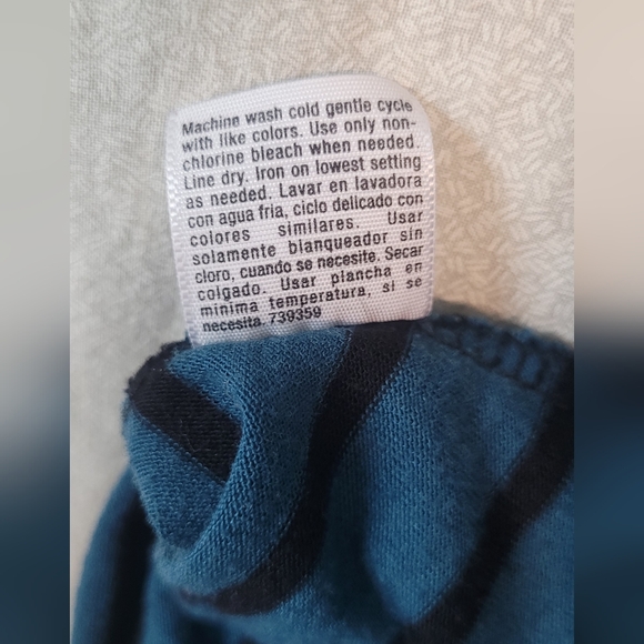 A.N.A size large Striped Tunic top - Picture 8 of 8